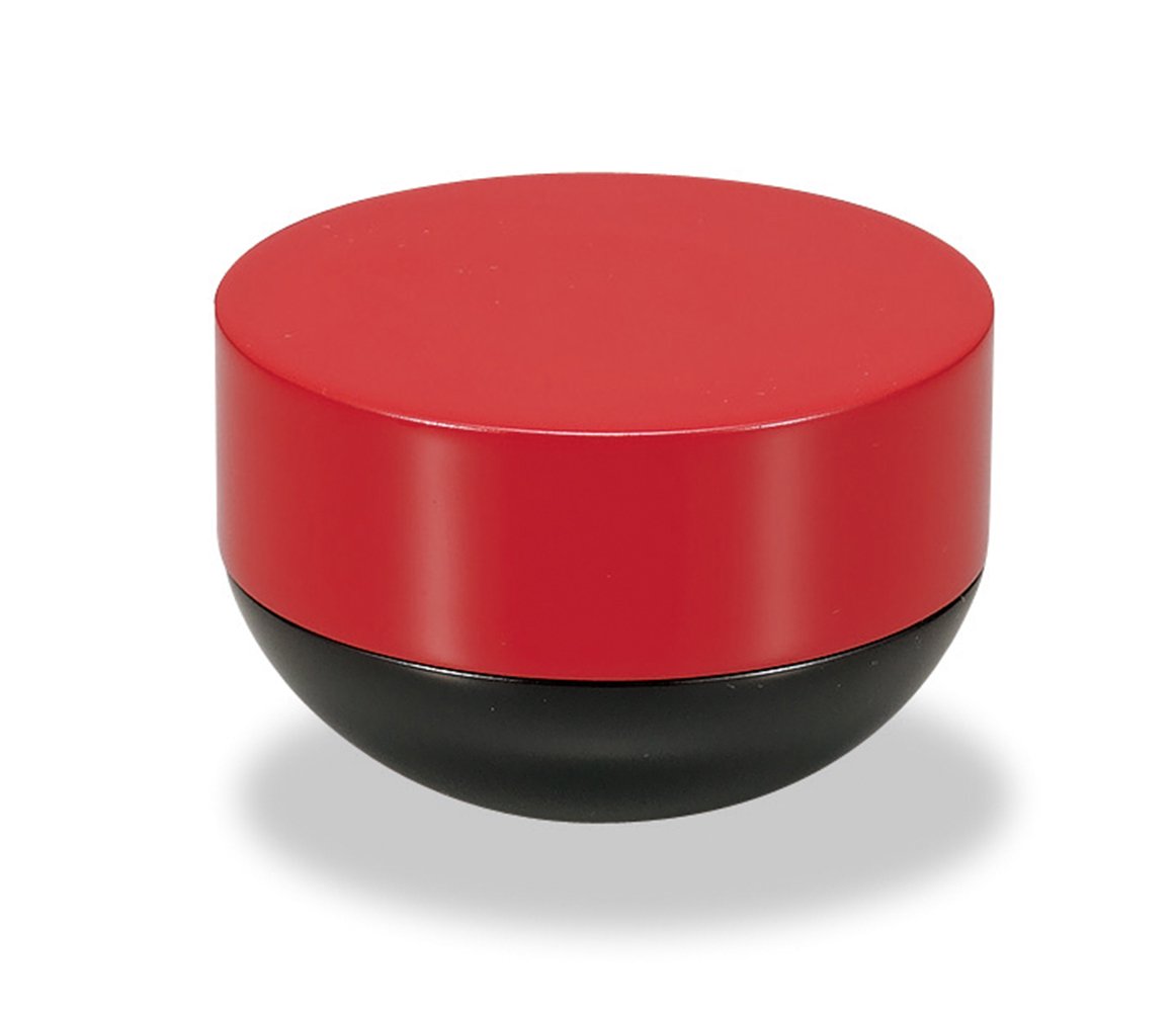 甲赤茶入 茶道具 政太郎作 甲赤茶入 共箱 V 8060